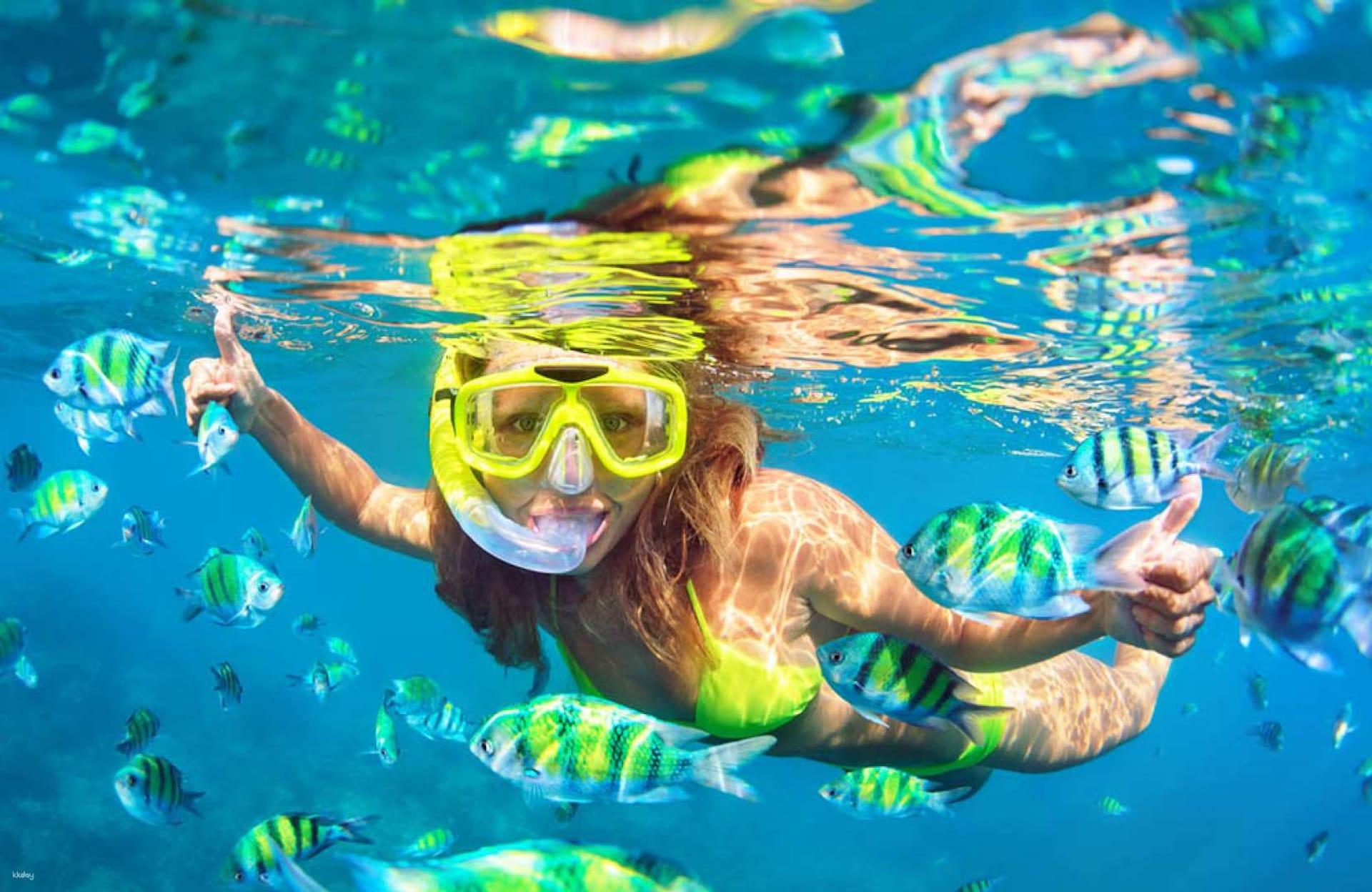Cebu: Inselhopping auf 3 Inseln + Fisch in San Vicente + Mittagessen