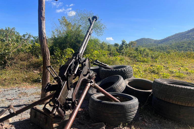 Skjutbana Phnom Penh Kampot Kep Sihanoukville Kambodja