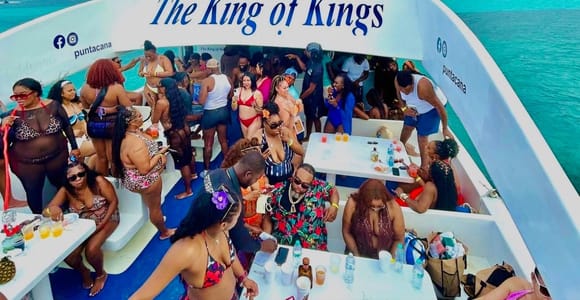 Punta Cana King Of Kings Hip Hop Party Boat Open Bar Pickup