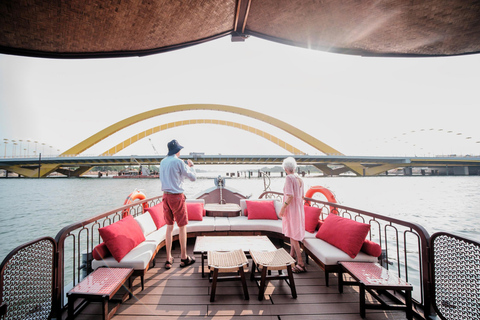 Hue: Luxury Sunset Tea & Dinner Cruise on Perfume River [No Dinner] Luxury Sunset Tea Cruise