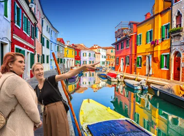 Venedig: Murano und Burano Private Tour mit Bootstransfers