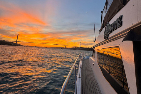 Istanbul: Crociera privata sul Bosforo con uno yacht di lusso