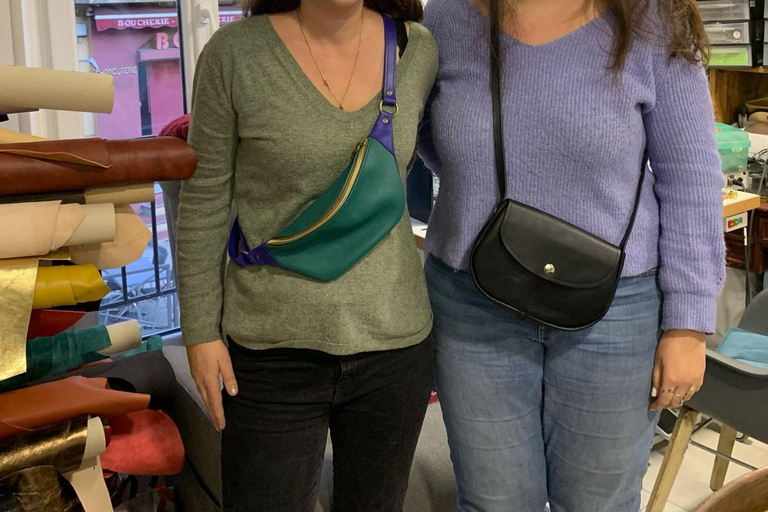 Create your own leather waist bag in Luberon area!