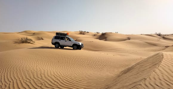From Djerba: 4x4 Sahara Desert Adventure: Ksar Ghilane, Matmata, and Star Wars