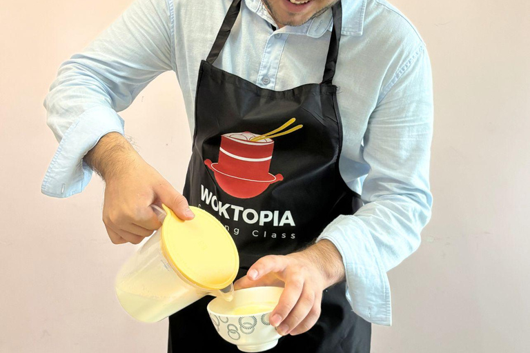 Guangzhou: Cooking Class Cantonese Dessert with Tea Tasting Double Skin Milk