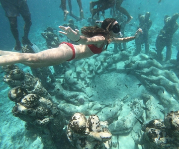 Gili Air/Trawangan: Glass-Bottom Boat Tour with Snorkeling