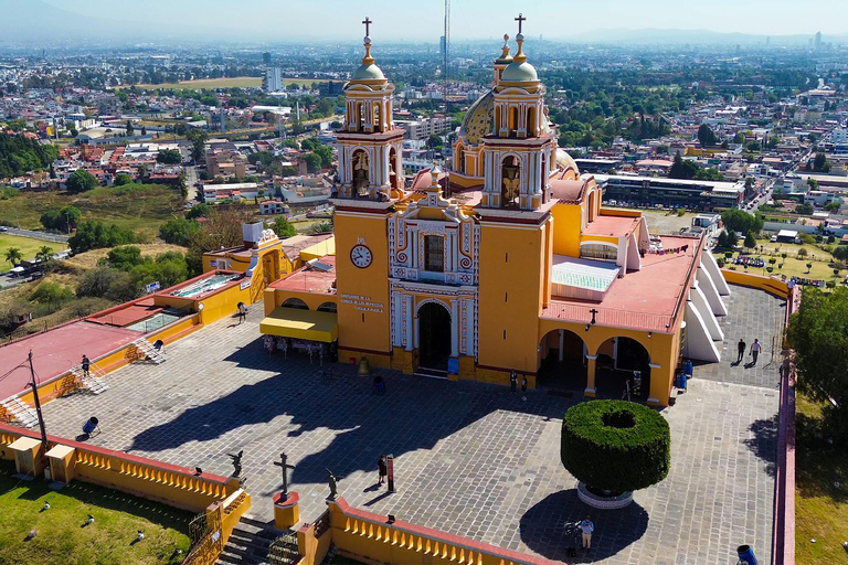 Depuis Mexico : Aventure d'une journée : Puebla, Cholula et Tonantzintla !Circuit : Aventure d'un jour : Puebla, Cholula et Tonantzintla, histoire et saveur