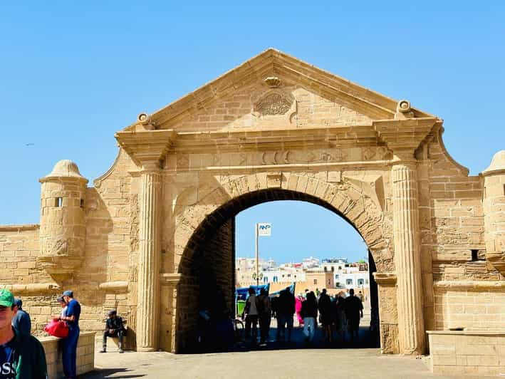 Au départ de Marrakech : Excursion d'une journée à Essaouira à dos de chameau, à cheval et en quad - quad