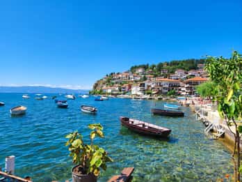 Tirana/Durazzo/Golem: escursione a Ohrid, Macedonia del Nord
