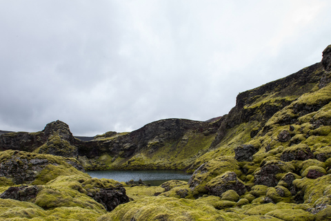Vik: Laki Craters, Fagrifoss, and Canyon Super Jeep Tour Vik: Laki Craters, Fagrifoss, and Canyon 9-16 People