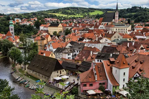 Vanuit Praag: Český Krumlov Dagvullende tour met gids