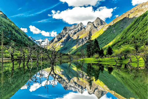Chengdu: Shuangqiao Gorge Scenic Valley Tour with Transfers Standard Bus Tour Group