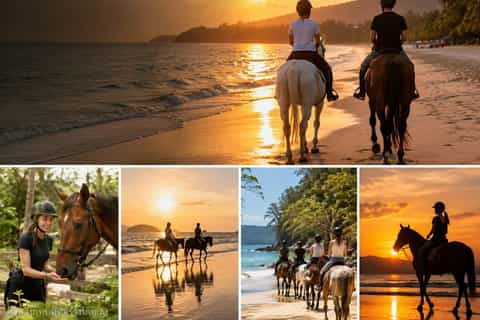 Phuket: Bang Tao Beach Sunset Horse Riding Experience - Image 3