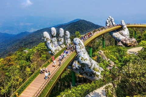 From Danang: Shuttle Bus Danang - Golden Bridge