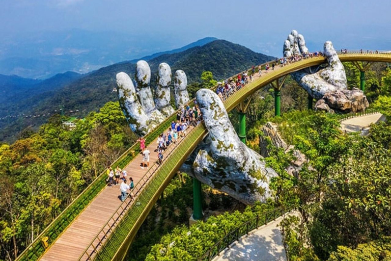 From Danang: Shuttle Bus Danang - Golden Bridge