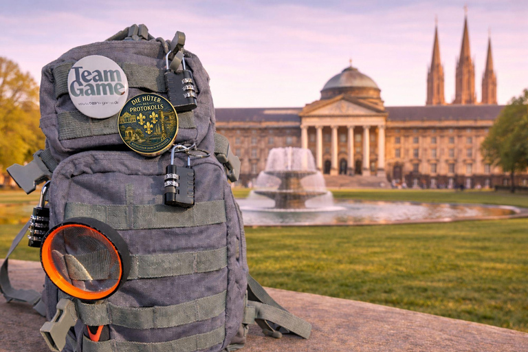 Wiesbaden Puzzle Tour: Outdoor Escape Game with Puzzle Backpack