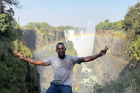 Victoria Falls: Zimbabwe & Zambia Guided Tour with Bridge Victoria Falls: 3-in-1 Guided Tour with Bridge Visit