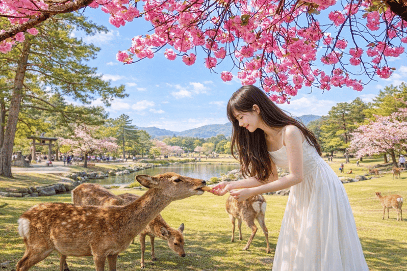 오사카/교토: 아라시야마, 나라 공원, 후시미 신사 투어