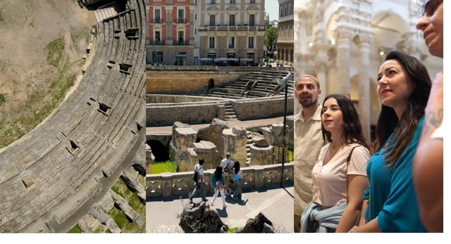 Lecce: Roman Tour with Amphitheatre and Palazzo Vernazza