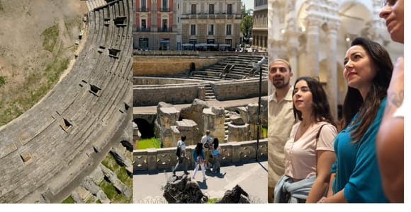 Lecce: Roman Tour with Amphitheatre and Palazzo Vernazza