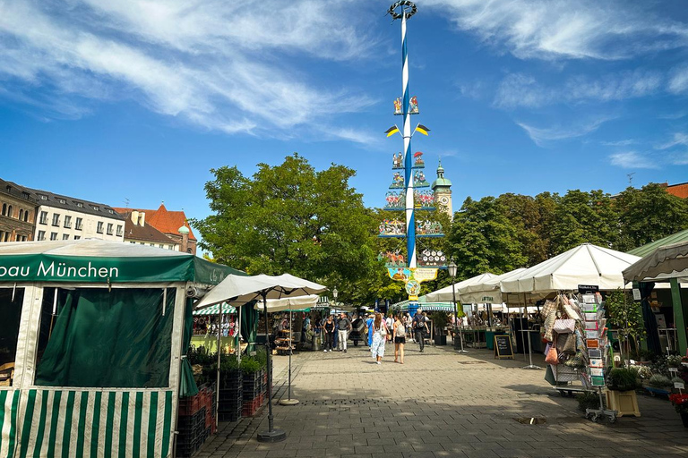 Kort &amp; gott: Smaka på ViktualienmarknadenKort och gott: Smakprov på Viktualienmarkt