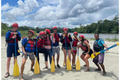 Ecuador: Ganztägiges Wildwasser-Rafting auf dem Jatunyacu-Fluss