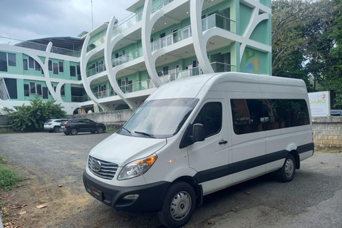 Monteverde: wspólny transfer do Jaco lub Manuel Antonio