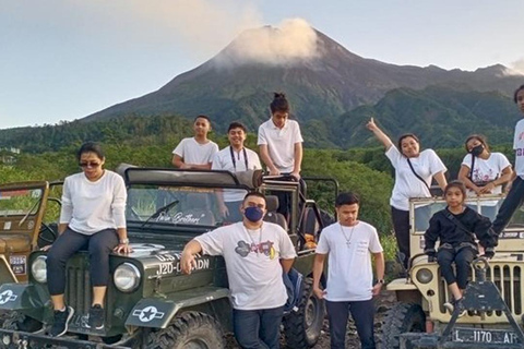 Mount Merapi Jeep Adventure: Thrilling Off-Road Tour Merapi Jeep Sunrise and Borobudur Tour