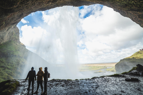 Vintertur med sydkust, glaciärvandring och norrskenSouth Coast, Glacier Hike och Northern Lights Winter Tour