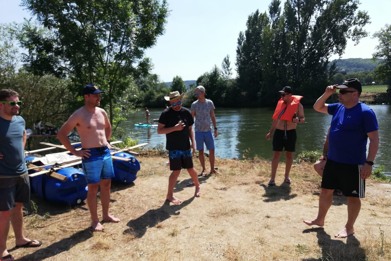 Sommerhausen near Würzburg: Exclusive group raft building