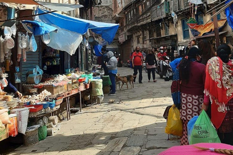 Kathmandu: tour privato del mercato locale con guida in inglese
