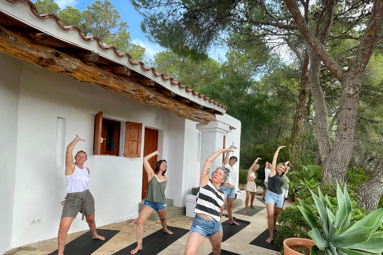 Privé Yoga les in je hotel, villa of in de natuur, Ibiza