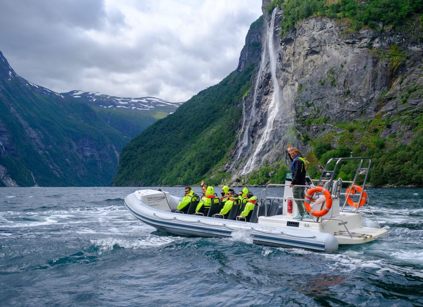 RIB Geiranger - Fjordsafari