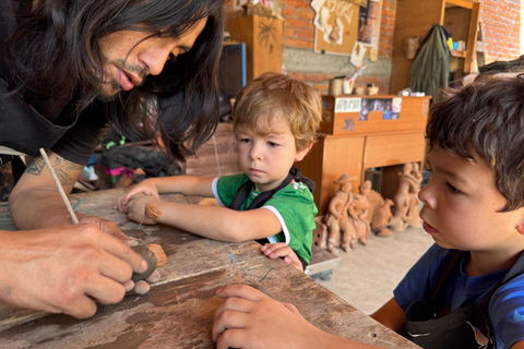 Visita às obras-primas de Oaxaca: Cerâmica, Alebrijes e Barro Negro