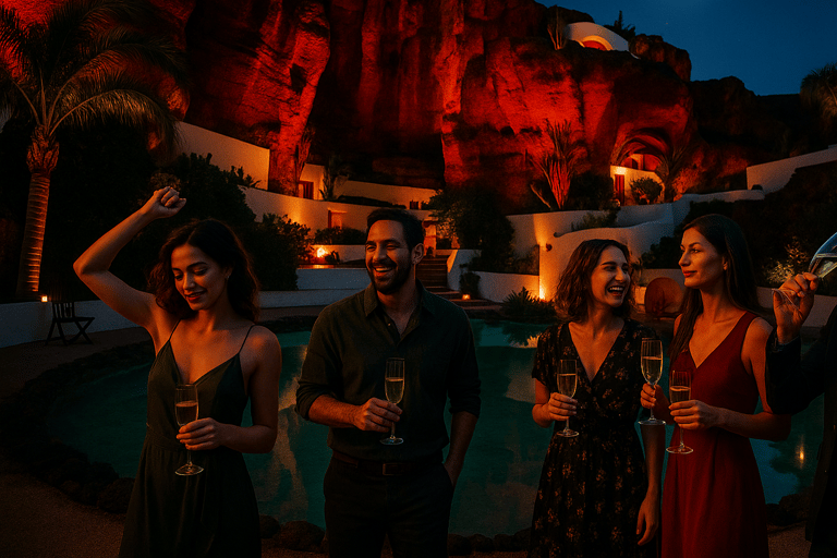 لانزاروت: تاباس مسائي، تجربة مصانع النبيذ ولاغومار