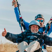 Nazare: Vuelo biplaza en parapente