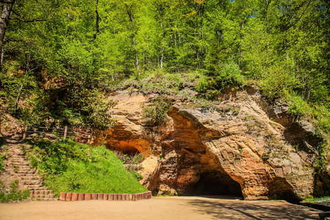 Von Riga: Gruppenreise nach Sigulda und TuraidaGemeinsame Tour nach Sigulda und Turaida ab Riga