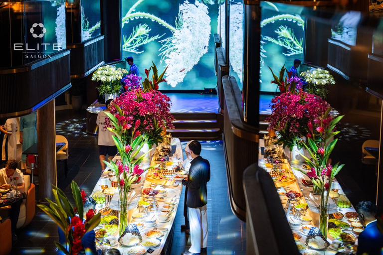 Romantic Dinner On Cruise On Saigon River With Fireworks Buffet Lunch Without Pick-Up