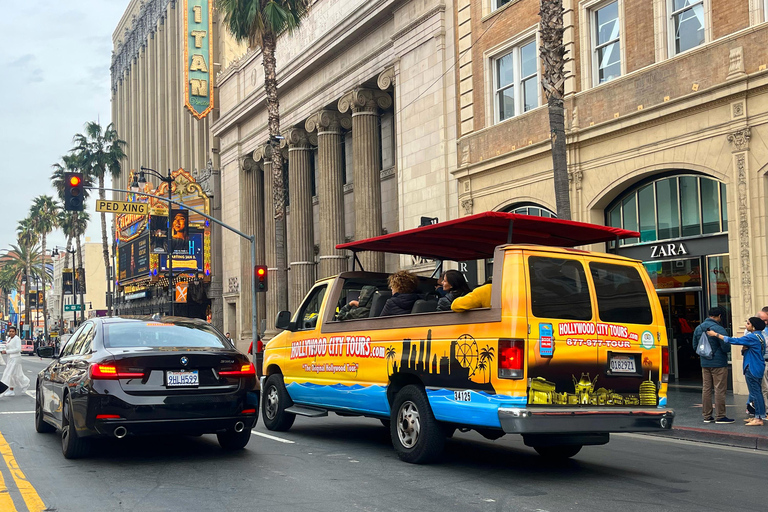 Los Angeles : Visite en bus à ciel ouvert de Hollywood et des maisons de célébrités