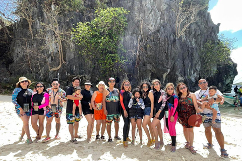 EL NIDO: Private Inselhopping Tour A mit BUFFET-MITTAGESSEN