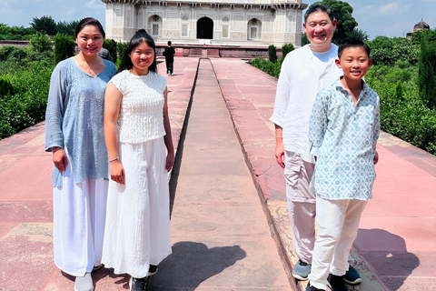 Agra: Taj Mahal, Agra Fort & Baby Taj Tour with Car & Guide