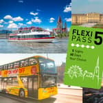 Schönbrunn, Torre del Danubio, Barca, Ruota e Hop On - Pass FLEXI