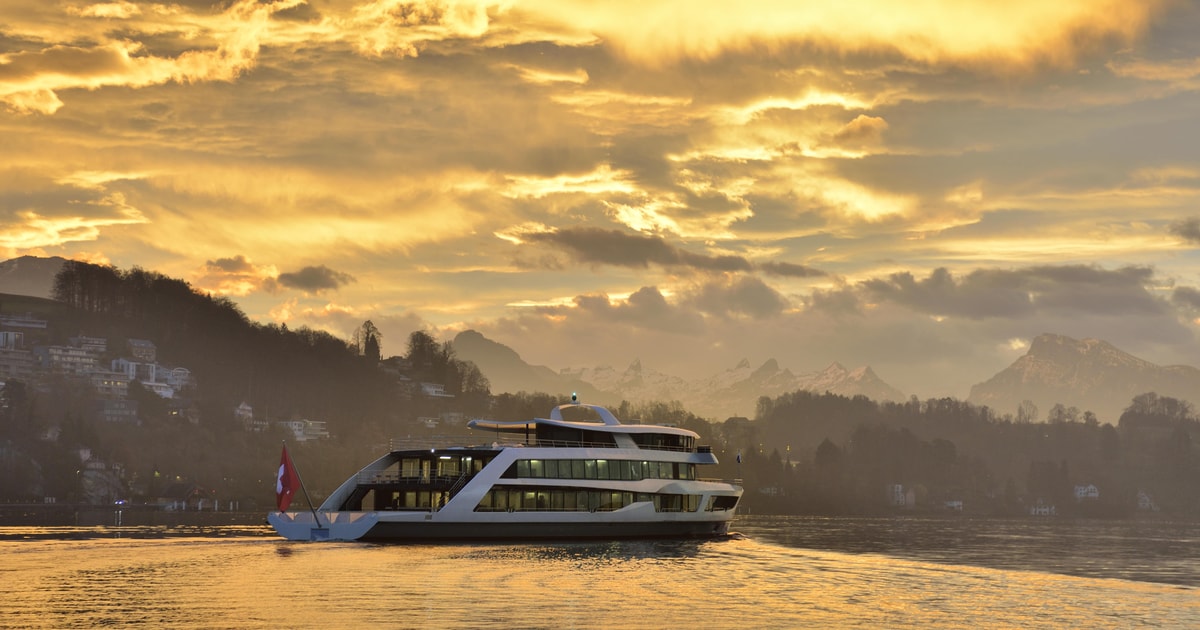 dinner cruise lucerne