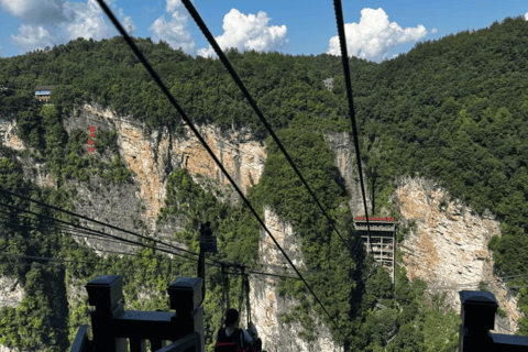 Zhangjiajie Glass Bridge | Grand Canyon Tickets & Route Map Package D: Package B + Bungee Jumping