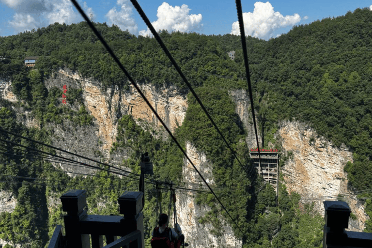 Zhangjiajie Glass Bridge | Grand Canyon Tickets & Route Map Package D: Package B + Bungee Jumping