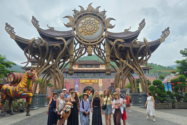 Da Nang : Golden Bridge Sunset & Ba Na Peak Tour with Dinner PRIVATE TOUR : Golden Bridge Sunset & Ba Na Peak