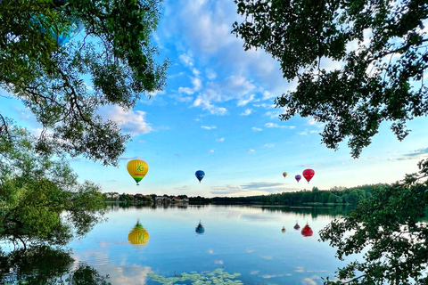 Trakai Hot Air Balloon Flight with Champagne & Small Gifts