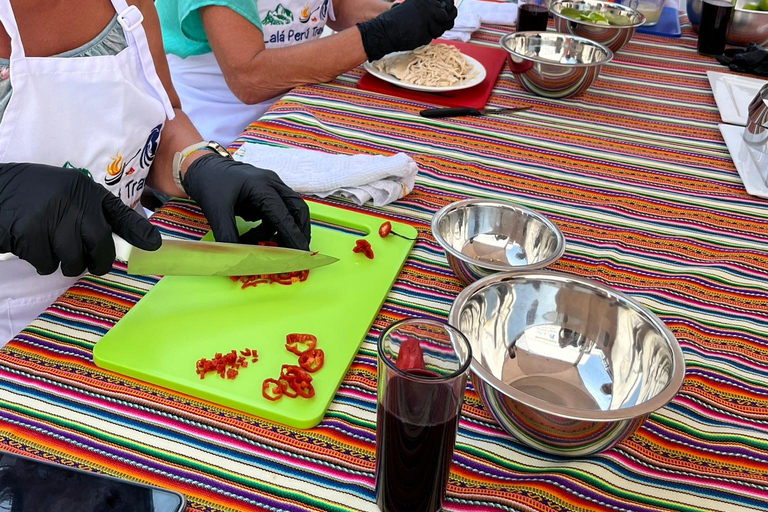 利马 - 米拉弗洛雷斯：秘鲁烹饪课程、皮斯科酸酒与热带水果利马 - 米拉弗洛雷斯：秘鲁烹饪课程、皮斯科酸酒和热带水果