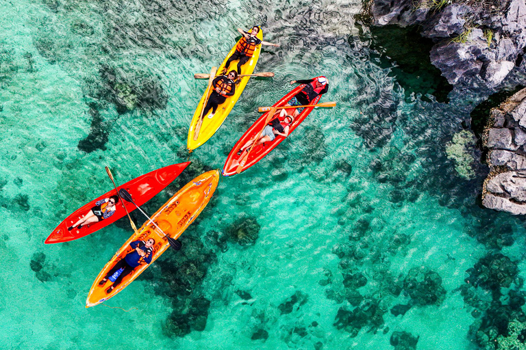 El Nido: Island-Hopping Shared Boat Tour with Drone Shots