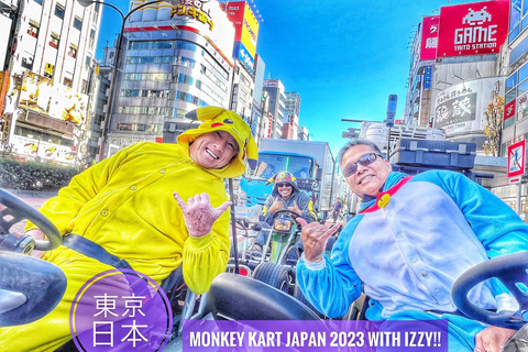 Tokyo: City Go-Karting Tour with Shibuya Crossing and Photos